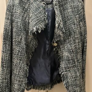 RARE Vintage D& G multi color jacket w 1 logo button